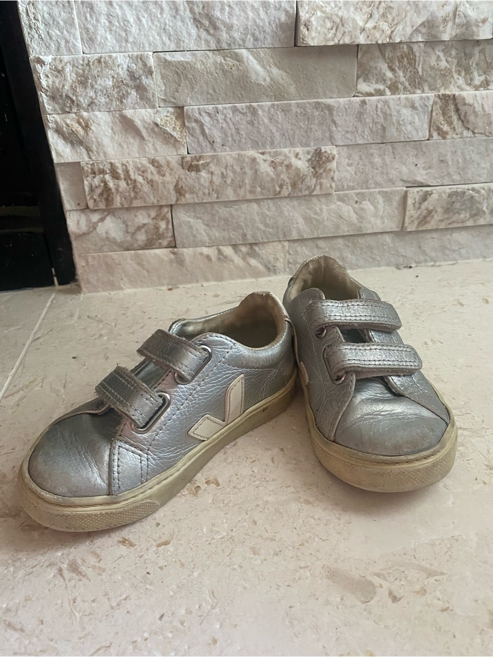 Veja Kids Silver Esplar Sneakers